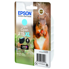 Epson Squirrel 378XL ink cartridge 1 pc(s) Original High (XL) Yield Light Cyan