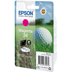 Epson Golf ball C13T34634010 ink cartridge 1 pc(s) Original Standard Yield Magenta