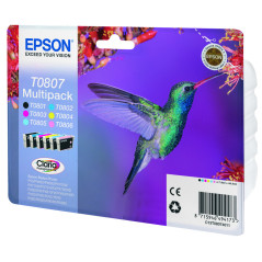 Epson Hummingbird T0807 ink cartridge 1 pc(s) Original Black, Cyan, Light Cyan, Light magenta, Magenta, Yellow
