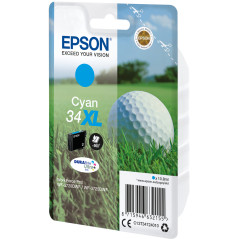 Epson Golf ball C13T34724010 ink cartridge 1 pc(s) Original High (XL) Yield Cyan