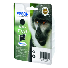Cartucho tinta epson t0891 negro 3.5ml s20 - sx105 - sx200 - sx205 - sx 405 -  mono