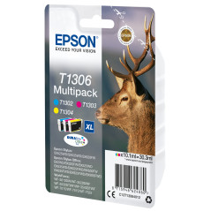 Epson Stag T1306 ink cartridge 1 pc(s) Original High (XL) Yield Cyan, Magenta, Yellow