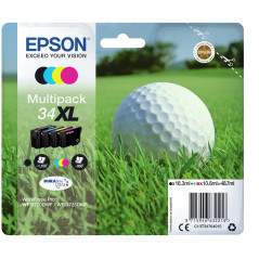 Epson Golf ball C13T34764010 ink cartridge 1 pc(s) Original High (XL) Yield Black, Cyan, Magenta, Yellow