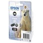 Cartucho tinta epson t261140 negro photo black 26 xp - 600 - 605 - 700 - 800 - oso polar Cartucho tinta epson t261140 negro photo black 26 xp - 600 - 605 - 700 - 800 - oso polar