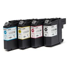 Brother LC-223VALBP ink cartridge 4 pc(s) Original Black, Cyan, Magenta, Yellow
