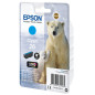Cartucho tinta epson t261240 cyan 26 xp - 600 - 605 - 700 - 800 - oso polar Cartucho tinta epson t261240 cyan 26 xp - 600 - 605 - 700 - 800 - oso polar