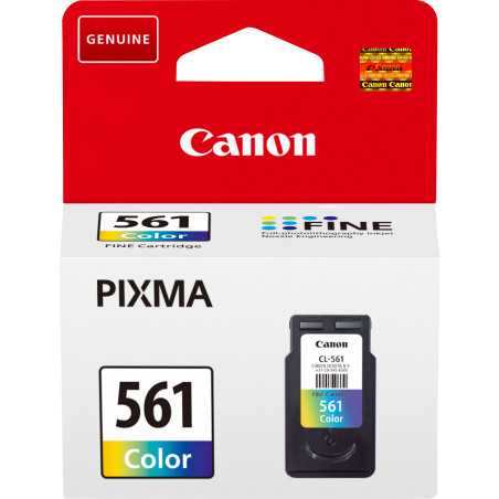 Cartucho tinta canon cl - 561 cian - magenta - amarillo 8.3ml 180 paginas ts5350 - ts5351