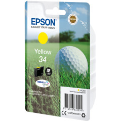 Epson Golf ball C13T34644010 ink cartridge 1 pc(s) Original Standard Yield Yellow
