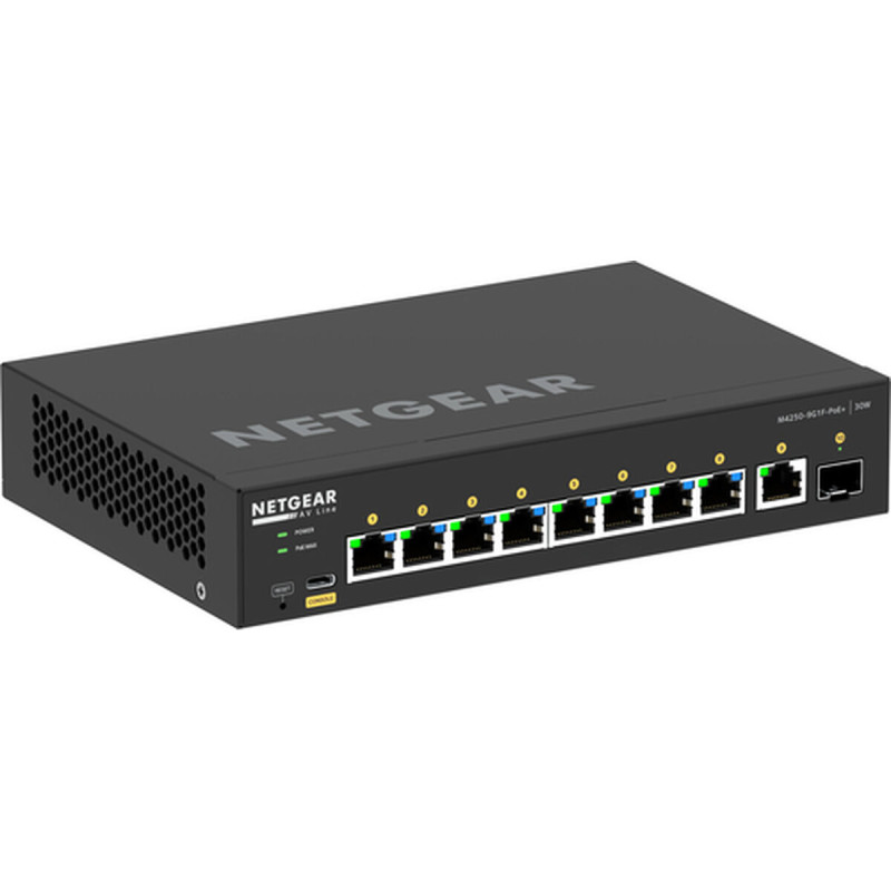 Switch Netgear GSM4210PD-100EUS Black Switch Netgear GSM4210PD-100EUS Black