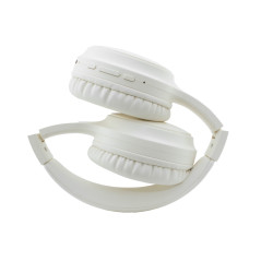 CoolBox AIR-40 Auricolare Con cavo e senza cavo A Padiglione Musica e Chiamate USB tipo-C Bluetooth Beige