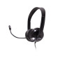 Auriculares nilox microfono control vol negro alambrico conexion usb Auriculares nilox microfono control vol negro alambrico conexion usb