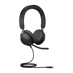 Auriculares jabra evolve2 40 se ms stereo negro