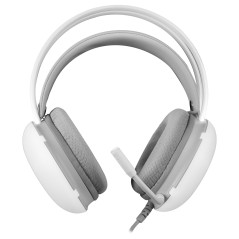 Mars Gaming MHGLOW cuffia e auricolare Cablato A Padiglione USB tipo A Bianco