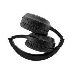 CoolBox AIR-40 Headset Wired & Wireless Head-band Calls/Music USB Type-C Bluetooth Black