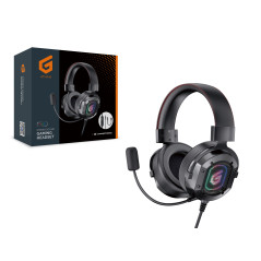 Conceptronic ATHAN03B headphones/headset Wired Head-band Gaming Black