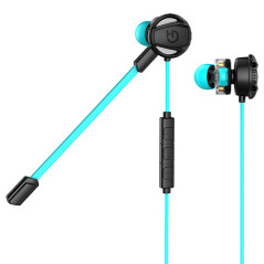 Hiditec Taiko Auricolare Cablato In-ear Gaming Nero, Turchese
