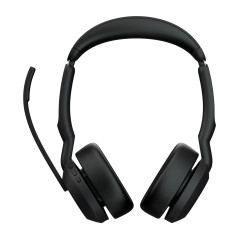 Auriculares jabra evolve2 55 ms stereo inalambrico negro