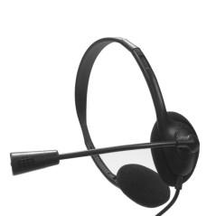 Nilox NXAU0000002 cuffia e auricolare Cablato A Padiglione Ufficio USB tipo A Nero