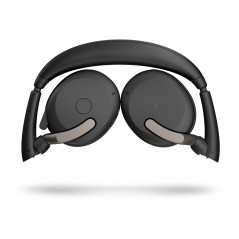 Auriculares jabra evolve2 65 flex uc stereo inalambrico negro