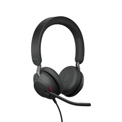 Jabra 24189-989-999 cuffia e auricolare Cablato A Padiglione Musica e Chiamate USB tipo A Nero