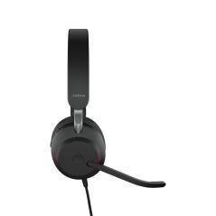 Jabra 24189-989-999 cuffia e auricolare Cablato A Padiglione Musica e Chiamate USB tipo A Nero