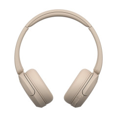Sony WH-CH520 Headset Wireless Head-band Calls/Music USB Type-C Bluetooth Charging stand Cream