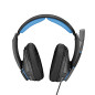 Auriculares gaming epos sennheiser gsp 300 jack 3.5mm microfono negro y azul Auriculares gaming epos sennheiser gsp 300 jack 3.5mm microfono negro y azul