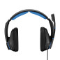 Auriculares gaming epos sennheiser gsp 300 jack 3.5mm microfono negro y azul Auriculares gaming epos sennheiser gsp 300 jack 3.5mm microfono negro y azul