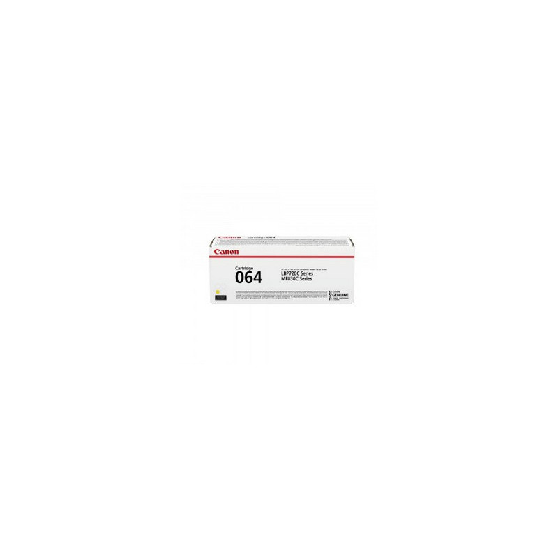 Canon 064 cartuccia toner 1 pz Originale Giallo Canon 064 cartuccia toner 1 pz Originale Giallo