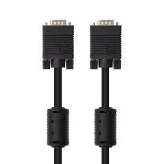 Cable con ferrita svga hdb15 -  m - hdb15 -  m nanocable 15m - macho - macho