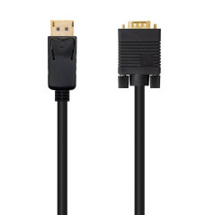 Nanocable 10.15.4402 cavo e adattatore video 2 m DisplayPort VGA (D-Sub) Nero