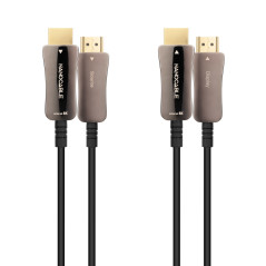 Cable hdmi 8k nanocable 10m -  macho - macho fibra optica