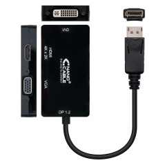 Nanocable 10.16.3301-BK video cable adapter 5.91" (0.15 m) Black