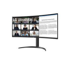 LG 34WR50QK-B computer monitor 34" 3440 x 1440 pixels Wide Quad HD Black