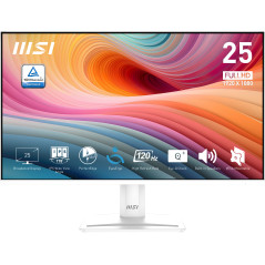MSI Pro MP251W E2 computer monitor 24.5" 1920 x 1080 pixels Full HD LED White