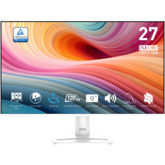 MSI Pro MP275W E2 Monitor PC 68,6 cm (27") 1920 x 1080 Pixel Full HD LED Bianco