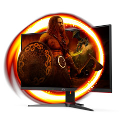 AOC G2 C24G2AE/BK computer monitor 23.6" 1920 x 1080 pixels Full HD LED Black, Red