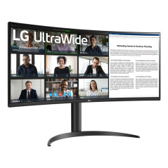LG 34WR55QK-B Monitor PC 86,4 cm (34") 3440 x 1440 Pixel Wide Quad HD Nero