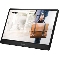 MSI Pro MP161 E2 Portable monitor Black 15.6" LED 1920 x 1080 pixels