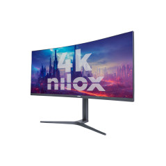 Nilox MONITOR 34" NXM344KD11 ULTRAWIDE 4K CURVO 144HZ 2HDMI 2DP 1MS MMDIA Monitor PC 86,4 cm (34") 3440 x 1440 Pixel UltraWide