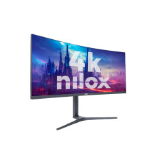 Nilox MONITOR 34" NXM344KD11 ULTRAWIDE 4K CURVO 144HZ 2HDMI 2DP 1MS MMDIA Monitor PC 86,4 cm (34") 3440 x 1440 Pixel UltraWide