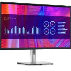 DELL P Series P3223DE LED display 31.5" 2560 x 1440 pixels Quad HD LCD Black