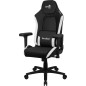 Aerocool CROWNBW video game chair Universal gaming chair Padded seat Black, White