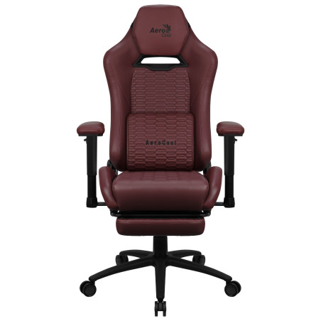 Aerocool Royal Leatherette Sedia per gaming universale Seduta imbottita Rosso