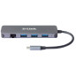 Hub d - link dub - 2334 usb tipo c 5 en 1