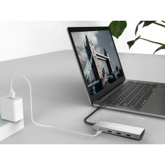 Hub usb tipo c conceptronic hubbies16g 4 puertos
