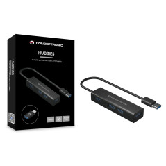 Hub usb 3.0 conceptronic hubbies06b 4 puertos