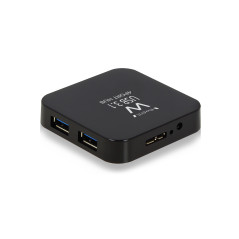 Ewent EW1134 interface hub USB 3.2 Gen 2 (3.1 Gen 2) Type-A 5000 Mbit s Black