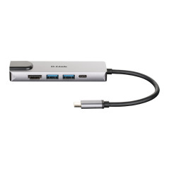 Hub d - link dub - m520 2 usb 3.1 hdmi rj45 usb tipo c