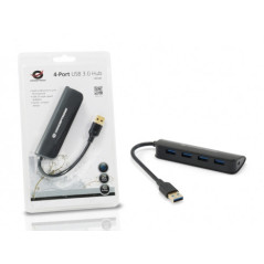 Hub usb 3.0 conceptronic 4 puertos mini hub pocket